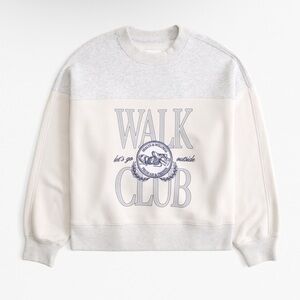 Abercrombie Walk Club Crewneck Sweatshirt